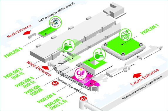 Interactive map