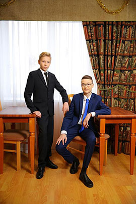 Anastasia Kushkova: school uniforms can be and should be elegant!
