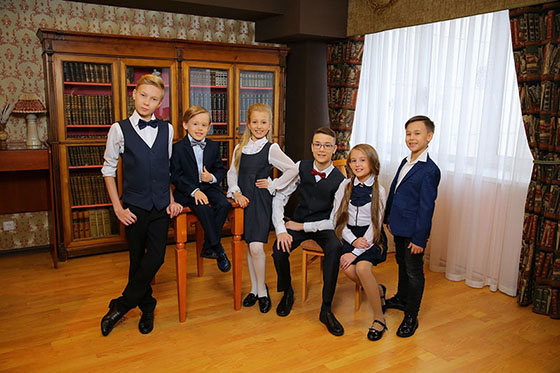 Anastasia Kushkova: school uniforms can be and should be elegant!