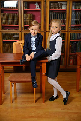 Anastasia Kushkova: school uniforms can be and should be elegant!