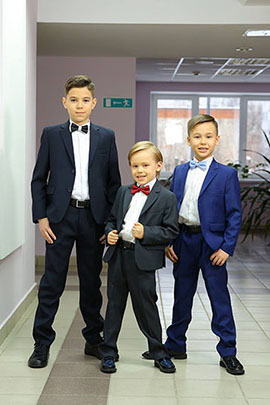 Anastasia Kushkova: school uniforms can be and should be elegant!