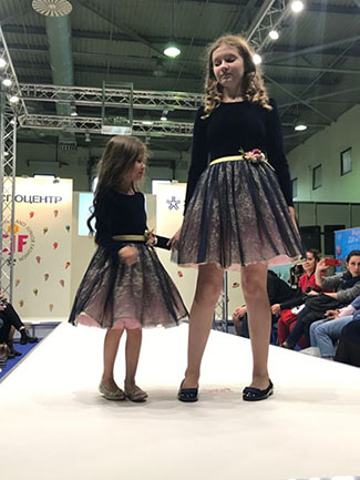 CJF. Childrens Catwalk: business and party