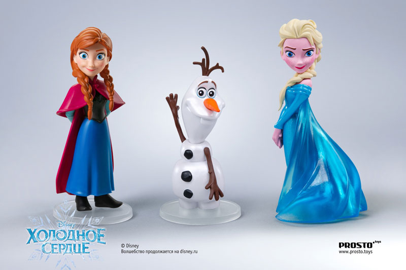 PROSTO Toys запустили в продажу фигурки героев мультфильма «Холодное сердце»