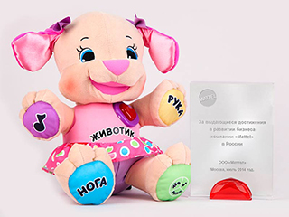 «Гранд тойз» наградили за высокие продажи продукта Mattel