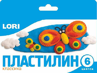 Пластилин LORI "Классика"