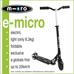 Micro Mobility Systems представляет уникальный самокат
